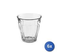 6X Vaso Duralex Picardie 25Cl De Vidrio Templado Transparente