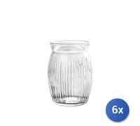 6X Vasos De Vidrio Transparente Bartender Sweet Cl44