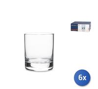 6X Vasos De Vidrio Transparente Islande CL16, ARC