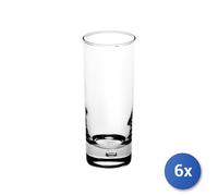 Paquete De 6 Vasos De Cristal Centra Long Drink Cl36 Pasabahce