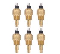6X Vdo 1/2 Npt 21mm Rosca Motor Sensor de Temperatura Aceite Sensor de Temperatura Agua para Grupo ElectróGeno