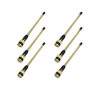 6X Vhf 136-174 Mhz 6,8 Pulgadas Antena Bnc para Radio Portatil V8 V80 V80E V82 V85