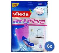 6x Vileda 148312 Paño para La Limpieza Microfibra,Polivinilo Acetato ( Pva )