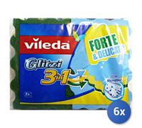6X Vileda Esponja Glitzi 3En1