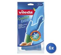 6X Vileda Guantes Confort Extra 7.5-8 M