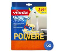 6X Vileda Paño De Microfibra Para Polvo 40X30Cm 1Pz