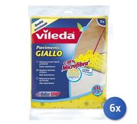 Vileda - Planta de Tela, Amarillo, de Microfibra - 2 Piezas