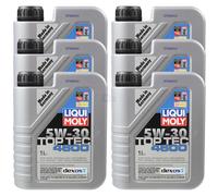 6X1 Litros Original Liqui Moly 3755 Top Tec 4600 5W-30 Aceite Motor