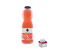 6x1l - Jugo de pomelo rosa puro Gilbert