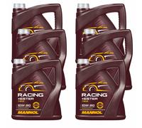6x4 Litros MANNOL Racing+Ester 10W-60 Aceite Motor API SN/CH-4 ACEA A3/B4