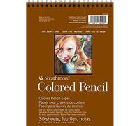 6X8 Strathmore 400 L‡piz de color Pad