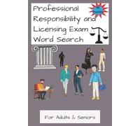 6x9, 120 pages, Professional Responsibility and Licensing Exam word search: 60 puzzles, Great for adults and seniors,