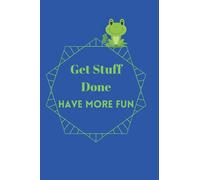 6x9 Get Stuff Done Todo List Journal