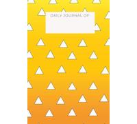 6x9 Golden Geometric Daily Journal: A 6 x 9 Lined Notebook with a Golden Geometric Design on the cover and Lightning-Inspired Page Accents for Daily Writing, Reflection, Notes, and Journaling