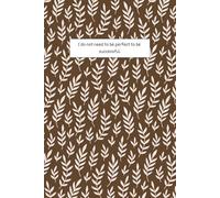 6x9 Lined Journal for University & School: 120 Pages of Crisp White Paper for Academic Notes, Planning, and Revision: Brown Study Notebook (The Academic Earth Collection)