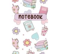 6x9 Lined Notebook - Bookish: 150 pages, Cute, Book Lover, Reader, Office Gift, Stocking Stuffer, Coworker, Friends and Family, Journal