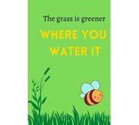 6x9 To do list journal The grass is greener