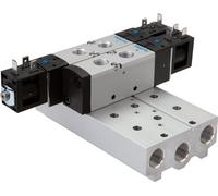6xG1/2'' Colector de 9 estaciones Festo 8026384 VABM-B10-30S-G12-9