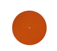 7/10/12inch Anti-static Slipmat Felt Record Mat LP Vinyl Record Player Pad For Phonograph Turntable(12inch 3MM Orange)