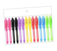 7/14 bolígrafos de espías mágicos para niños, tintas invisibles con luz para juego de misterio
