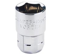 7/16AF 6pt Socket 20 mm DR Pckd