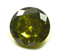 7.25 Ratti - Circonita cúbica verde natural certificada con corte de diamante para hombres y mujeres-B0C6TYY6-1D