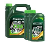 7 4+3x1 Litro FANFARO 5W-30 TSE Aceite de motor/VW 502 00/505 00/MB 229.1