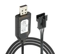 7.4V Cargador Coche Teledirigido USB Conector Enchufe SM-4P Carga Eficiente
