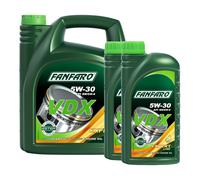5 Litros FANFARO Aceite Motor VDX 5W-30 API SN/CH-4 Aceite De Motor EXPERT Line