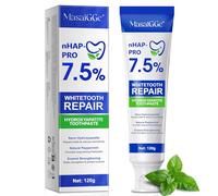 7.5% Hydroxyapatite Toothpaste, Hydroxyapatite Toothpaste for Advanced Enamel Protection, Fluoride-Free Formula with Gentle Mint, for Sensitive Teeth, Long-Lasting Fresh Breath 120g (1)