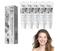 7,5% Pasta de dientes de hidroxiapatita: Reparación y fortalecimiento del esmalte dental, Eliminación de manchas en el café, Alivio De Dientes Sensibles, Sabor a Menta Fresca, Aplicación Diaria Suave