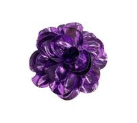 7.5 Pulgadas Tela De Satén Brillante Rosa Flor Extra Grandes Pines De Solapa Pines De Seda De Camelia Para Mujeres Vestidos De Baile De Fiesta De Boda, Parasiéré, Metal