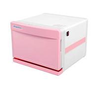 7.5L Mini Caliente Toalla Calor Gabinete con UV Esterilizador Ropa Interior Calentador UV Desinfectante Desinfección Utilizar para SPA, Pelo Belleza, Salón y Casa