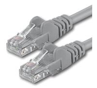 7,5m - gris - 1 pieza - Cable de red Ethernet con conectores RJ45 CAT6 CAT 6 Cat.6 1000 Mbit/s