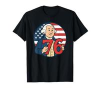 7-6 George Washington Seven Six American Camiseta