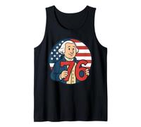 7-6 George Washington Seven Six American Camiseta sin Mangas