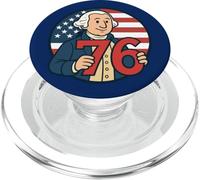 7-6 George Washington Seven Six American PopSockets PopGrip para MagSafe