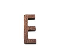 7.6CM Palo De Madera De Nuez En Letras Para Al Aire Libre