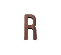 7.6CM Palo De Madera De Nuez En Letras Para Al Aire Libre