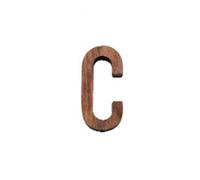 7.6CM Palo De Madera De Nuez En Letras Para Al Aire Libre