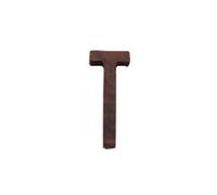 7.6CM Palo De Madera De Nuez En Letras Para Al Aire Libre