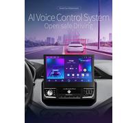 7 "7862 Android 12 Universal 1din Autoradio reproductor Multimedia DSP CarPlay GPS Navi 4G Radio de coche estéreo pantalla retráctil Manual T102 AI