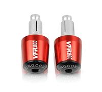 7/8 '' 22 Motocicleta con Extremos Barra Mano Mango Deslizante Accesorios Tapa De Agarre Barra para Hon&da VFR800 para VFR 800 para VFR-800 2002 2003 2004 Tapa Tapón Extremo Barra(12)