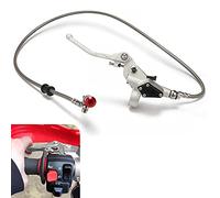 7/8" 22mm Embrague Hidraulico Moto,Cilindro Maestro de 1200mm-Plata