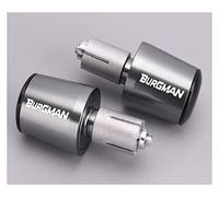 7/8 "22mm Extremo Del Manillar De La Motocicleta CNC Manillar De Aluminio Empuñaduras Tapas Para SUZUKI BURGMAN AN125 AN200 AN250 AN400 AN 650 650(Titanium)