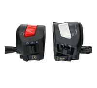 7/8" 22mm Interruptores Manillar Izquierdo Derecho Para Motocicleta Bocina Intermitentes Faros Arranque Eléctrico Controlador Manillar Interruptor Piezas Motocicleta Interruptor botón manillar
