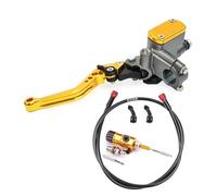 7/8" 22mm Motorcycle CNC Hydraulic Clutch Kit Lever Master Cylinder 125~250cc for Honda For Yamaha For Ducati For Aprilia Dirt Bike Moped,Embrague de Freno de Motocicleta