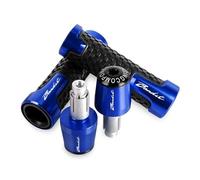 7/8'' 22mm Puños De Manillar De Motocicleta Extremos Tapón De Extremo De Manillar Extremo De Agarre Antideslizante PARA SUZUKI BANDIT650 Bandit 400 600 1200(Blue)