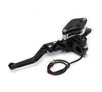 7/8" Motorcycle Brake Lever Handle Hydraulic Clutch Racing Universal For Honda Yamaha Kawasaki Palanca de Freno Ajustable(Left Black)