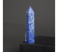 7-8cm Crystal Point Quartz Rainbow Wand Crystal Column Rose Quartz Rock Home Decor Stone (Color : Laspis Lazuli)